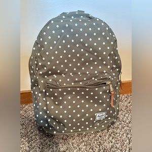 HERSCHEL RETRO GREEN POLKA DOT Backpack